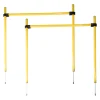 Pet Life ® 'Jumping Hurdle' Collapsible Travel Folding Outdoor Performance Agility Pet Dog Trainer Training Kit