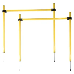Pet Life ® 'Jumping Hurdle' Collapsible Travel Folding Outdoor Performance Agility Pet Dog Trainer Training Kit