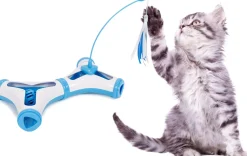 Pet Life ® 'Kitty-Tease' Interactive Teaser Kitty Cat Puzzle Toy