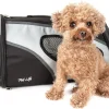 Pet Life ® 'Phenom-Air' Airline Approved Collapsible Fashion Designer Pet Dog Carrier