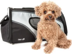 Pet Life ® 'Phenom-Air' Airline Approved Collapsible Fashion Designer Pet Dog Carrier