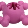 Pet Life ® 'Quadra-Bone' TPR Treat Dispensing Durable Dog Toy
