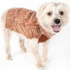Pet Life ® 'Royal Bark' Heavy Cable Knitted Designer Fashion Dog Sweater
