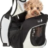 Pet Life ® Single Strap Over-The-Shoulder Hands Free Fashion Backpack Pet Dog Carrier