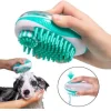 Pet Life ® 'Swasher' Shampoo Dispensing Massage and Bathing Brush