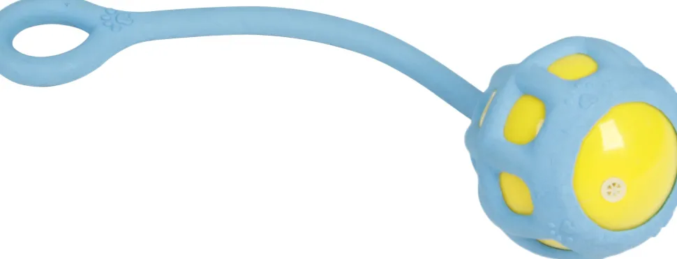 Pet Life ® 'Tug-O-Warp' Fetching Tugging and Chew Squeaking TPR Dog Toy