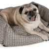 Pet Life ® 'Wick-Away' Wick-Proof Nano-Silver and Anti-Bacterial Water Resistant Rectangular Pet Dog Bed