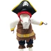 Pet Life 'Captain Snuggles' Pirate Pet Dog Costume Uniform