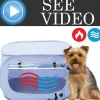 Pet Life "Enterlude" Electric Heating Wire Folding Travel Pet Tent Crate