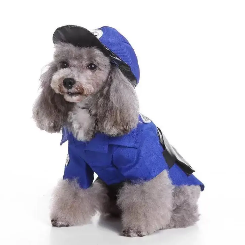 Pet Life 'Pawlice Pawtrol' Police Pet Dog Costume Uniform
