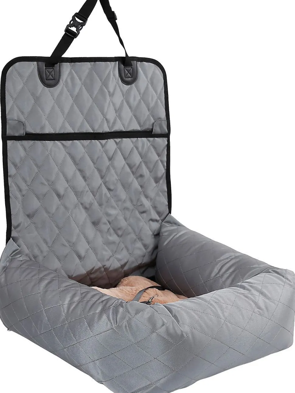 Pet Life ®'Pawtrol' Dual Converting Travel Safety Carseat and Pet Bed