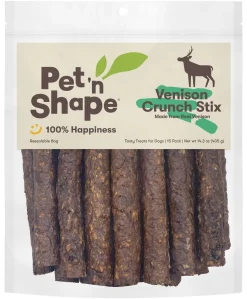Pet 'N Shape Venison Crunch Stix Dog Treat - 15 Count