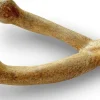 Pet Qwerks BarkBone Nylon WishBone Peanut Butter for aggressive Chewers - Small