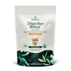 Pet Releaf Edibites Small Breed Sweet Potato Pie Digestive Health Softchew Dog Treats - 7.5 oz Bag