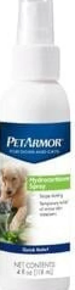 Petarmor Hydrocortisone Spray for Dogs & Cats - 4 Oz