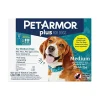 Petarmor Plus Flea and Tick for Dogs - 23 - 44 Lbs - 3 Count