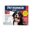 Petarmor Plus Flea and Tick for Dogs - 89 - 132 Lbs - 3 Count