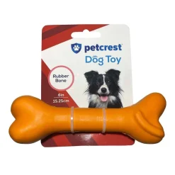 Petcrest Dog Toy Rubber Bone Dog Toy