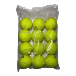 Petcrest Tennis Ball Dog Toy - 2.5 In - 12 Count