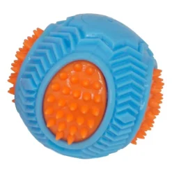 Petcrest TPR Toy Track Ball Dog Toy - 4.5 In