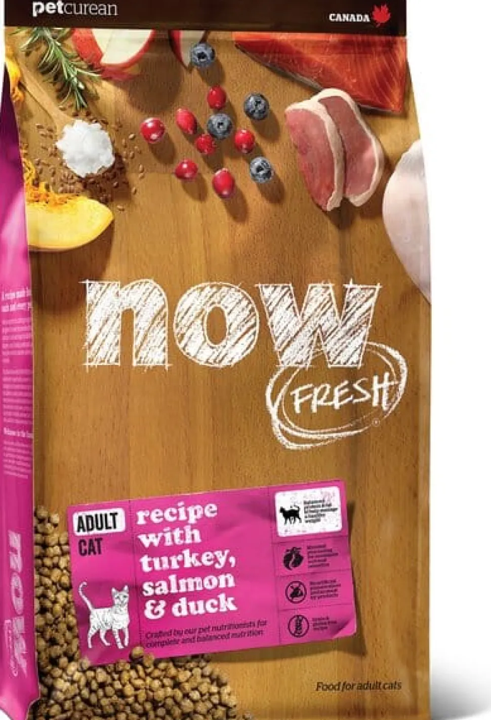 Petcurean 30/100g Petcurean NOW FRESH Grain-Free Fish Adult Cat Recipe Dry Cat Food