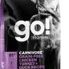 Petcurean GO! Carnivore Grain-Free Chicken, Turkey & Duck Senior Dry Dog Food - 22 lb Bag