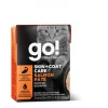 Petcurean GO! Skin & Coat Care Salmon Pate' Wet Cat Food - 6.4 oz - Case of 24