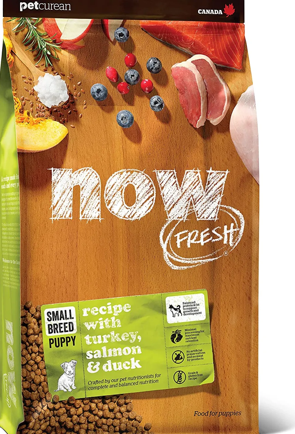 Petcurean NOW FRESH Grain-Free Puppy Recipe (6 per bale) Dry Dog Food - 3.5 lb Bag