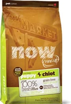 Petcurean NOW FRESH Grain-Free Small Breed Puppy Recipe Dry Dog Food - 25 lb Bag