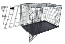 Petmate 2 Door Training Retreat Dog Kennel - Black - 42 in