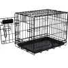 Petmate 2 Door Training Retreat Dog Kennel - Black - 19 in