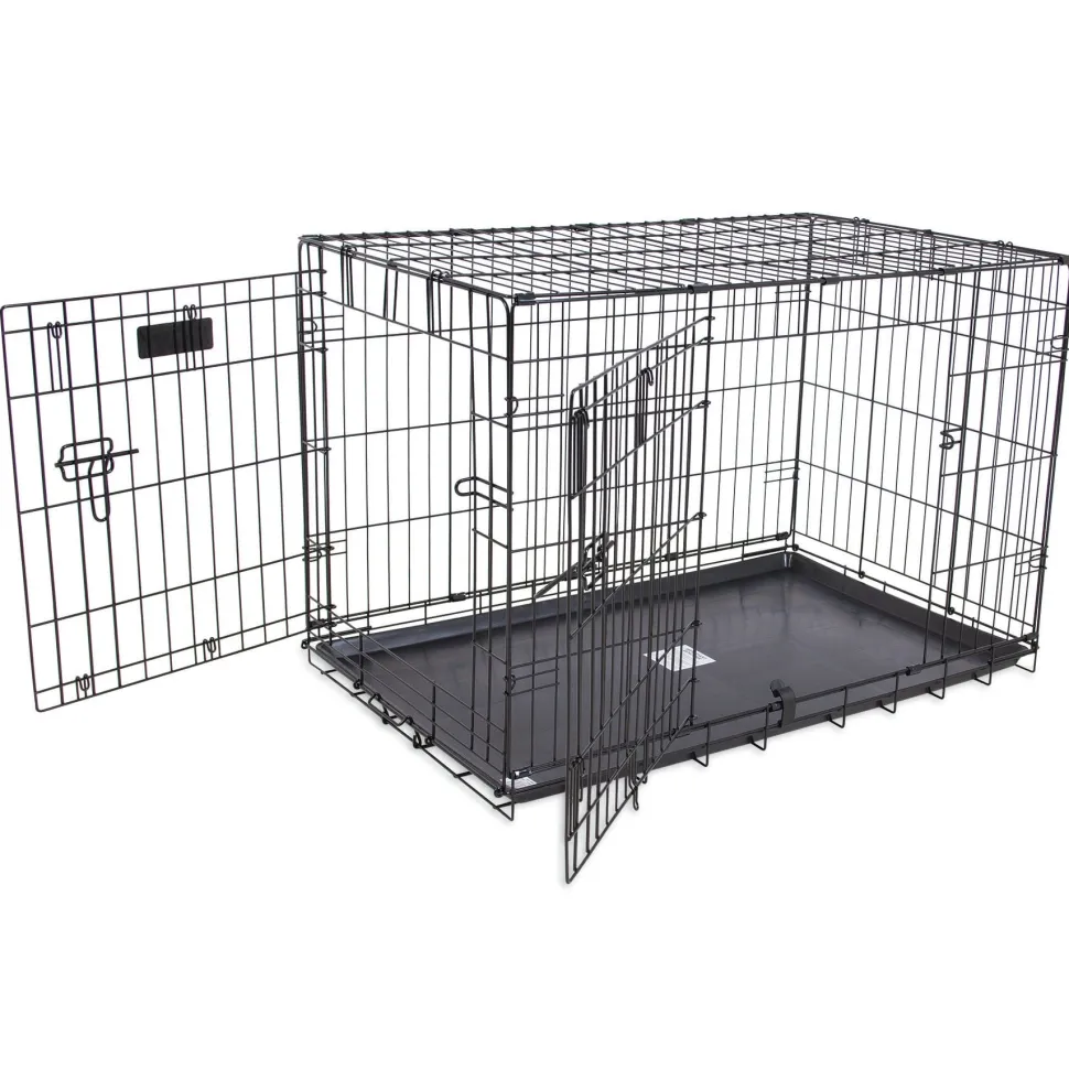Petmate 2 Door Training Retreat Dog Kennel - Black - 30 in
