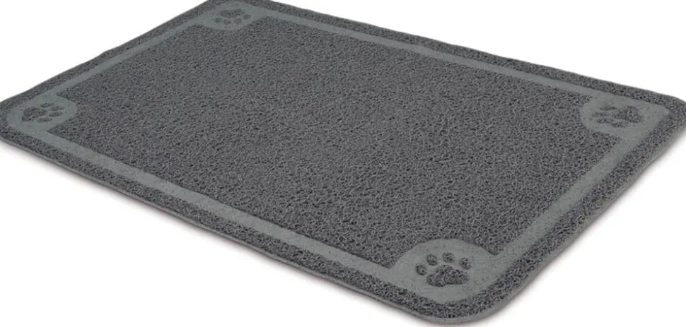 Petmate Cat Litter Catcher Mat Gray - Extra Large