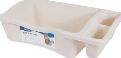 Petmate Cat Litter Pan with Microban Bleached Linen - Giant