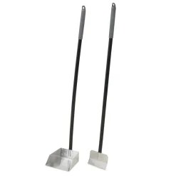 Petmate Clean Response Aluminum Spade & Pan Black/Silver - Small