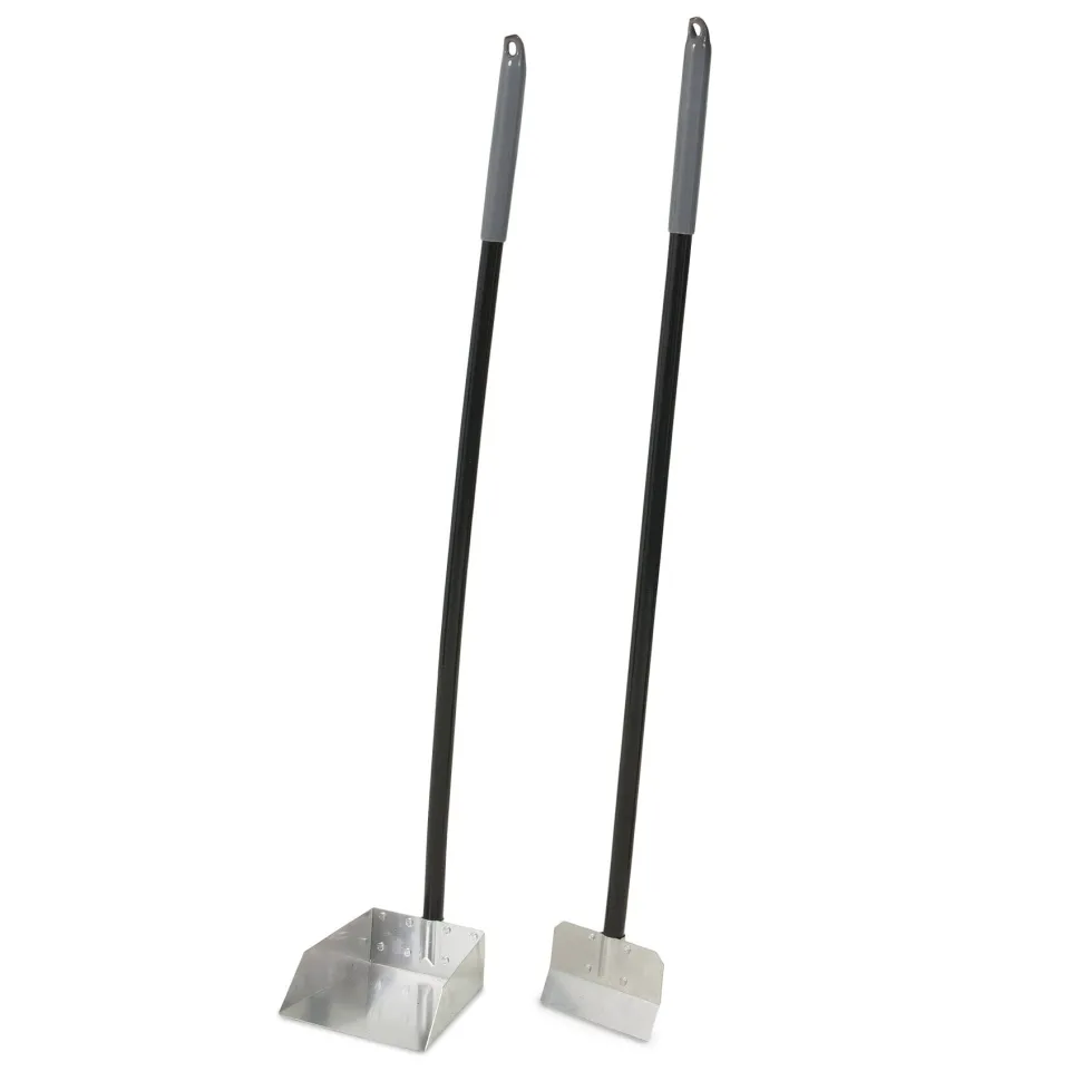 Petmate Clean Response Aluminum Spade & Pan Black/Silver - Small