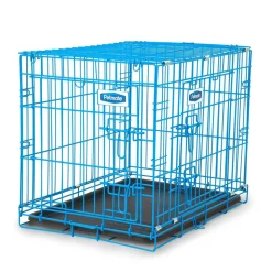 Petmate Puppy 2-Door Training Retreat Kennel - Blue - 24 in
