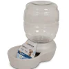 Petmate Replendish Water With Microban - Pearl Silver Grey - Large