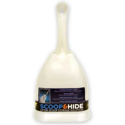 Petmate Scoop 'N' Hide Cat Litter Scoop White Pearl - One Size