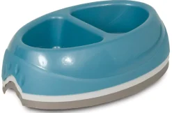 Petmate Ultra Double Diner Dog Bowl Lightweight Assorted - Large