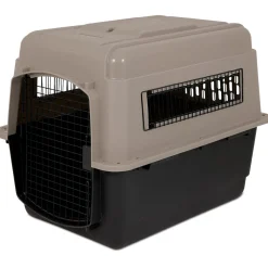 Petmate Ultra Vari Dog Kennel - Taupe, Black - 32 in