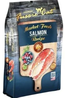 Pets Global Fussie Cat Market Fresh Salmon Formula Dry Cat Food - 4 lb Bag