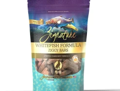 Pets Global Grain-Free Ziggy Bars Zignature Whitefish Formula Biscuit Dog Treats - 12 oz Bag