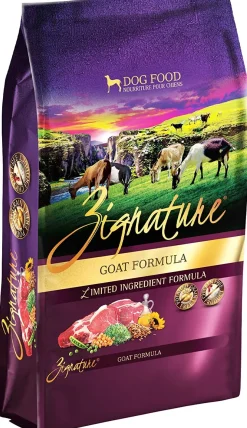 Pets Global Zignature Goat Formula Dry Dog Food - 4 lb Bag