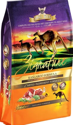 Pets Global Zignature Kangaroo Formula Small Bites Dry Dog Food - 4 lb Bag