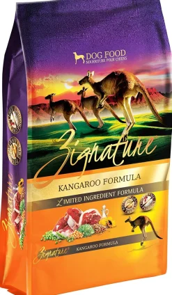 Pets Global Zignature Kangaroo Formula Dry Dog Food - 4 lb Bag
