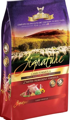 Pets Global Zignature Lamb Formula Small Bites Dry Dog Food - 13.5 lb Bag