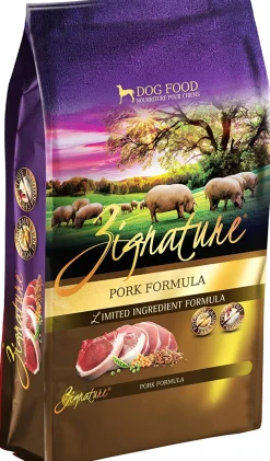 Pets Global Zignature Pork Formula Dry Dog Food - 4 lb Bag