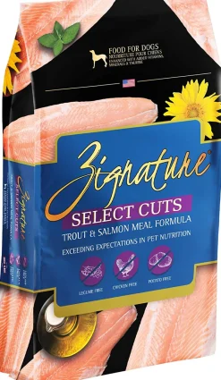 Pets Global Zignature Select Cuts Trout & Salmon Formula Dry Dog Food - 12.5 lb Bag
