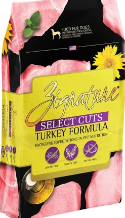 Pets Global Zignature Select Cuts Turkey Formula Dry Dog Food - 25 lb Bag